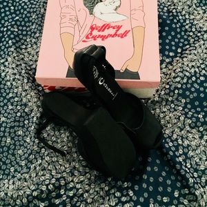 Jeffrey Campbell Str8 up platform sandals